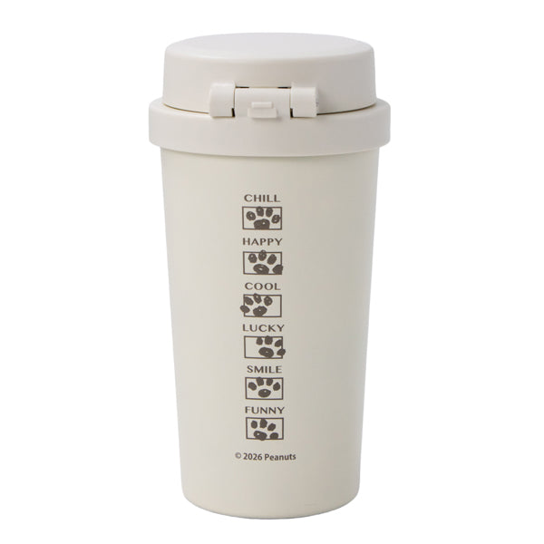 スヌーピー ワンプッシュタンブラー (370ml/スヌーピー)