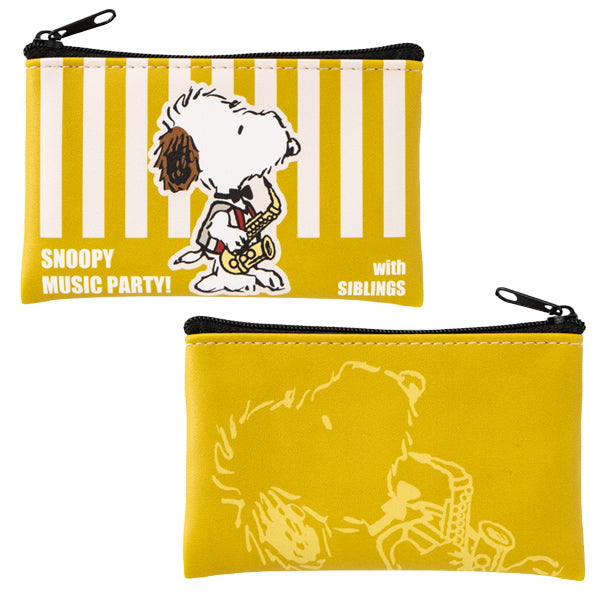 スヌーピー シークレットコレクション フラットミニポーチ (music party!シリーズ)