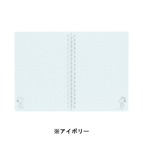 スヌーピー WリングノートB6 (SNOOPY & BELLE)