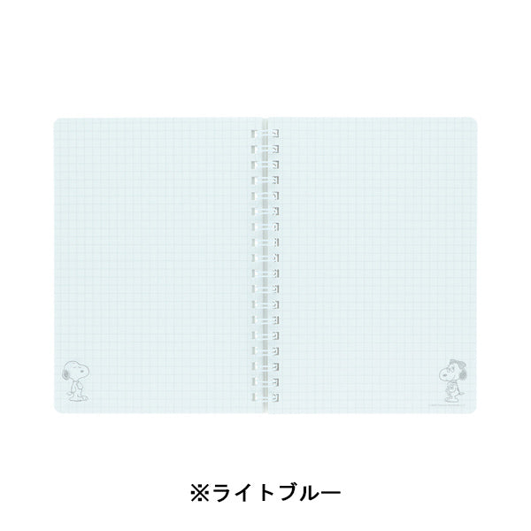 スヌーピー WリングノートB6 (SNOOPY & BELLE)
