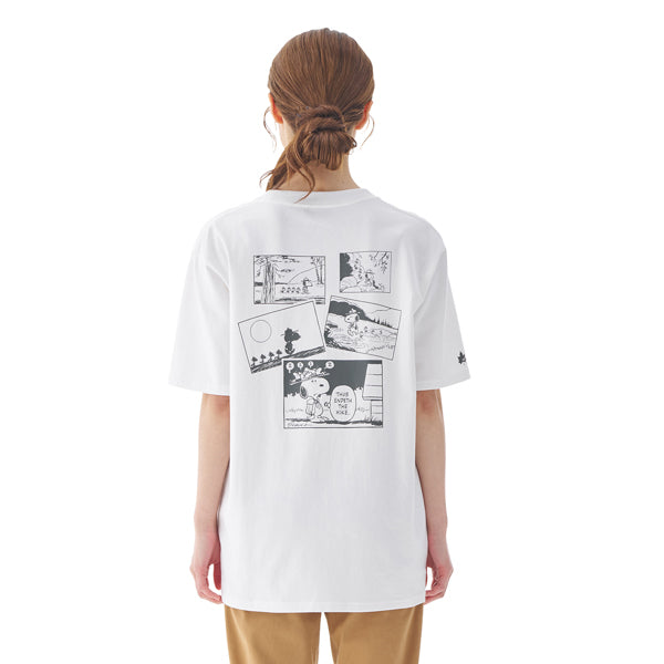 SNOOPY Tシャツ-BF(ホワイト)