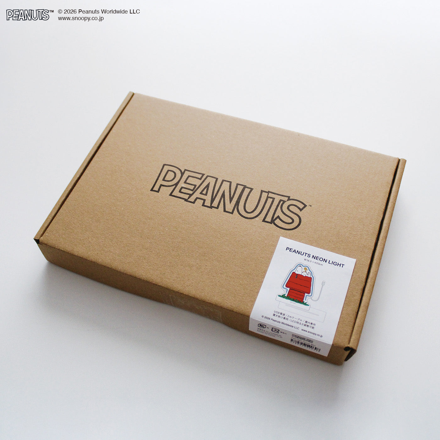 PEANUTS NEON LIGHT (House Mini)