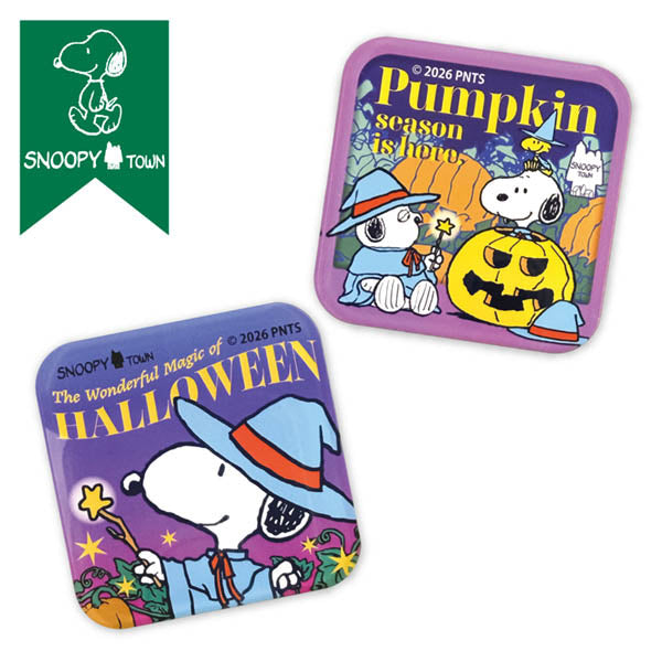 スヌーピー マグネット2個セット (MAGICAL HALLOWEEN)
