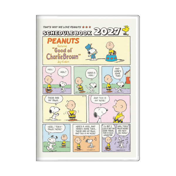 スヌーピー 手帳 週間B6 ストーリーブック 2027 (コミック)
