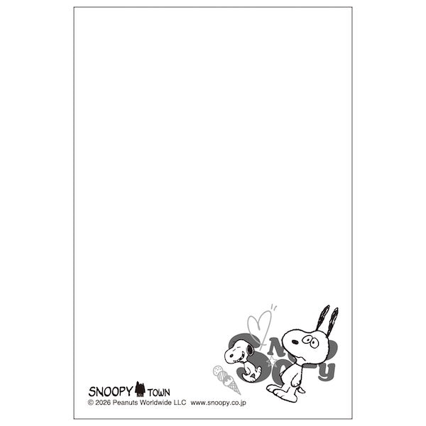 スヌーピー アートカード2枚セット (PEANUTS I LIKE…/Vivid)