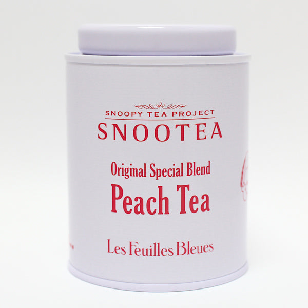 スヌーピー SNOOTEA (スヌーティー)ピーチティー PEANUTS I LIKEデザイン缶