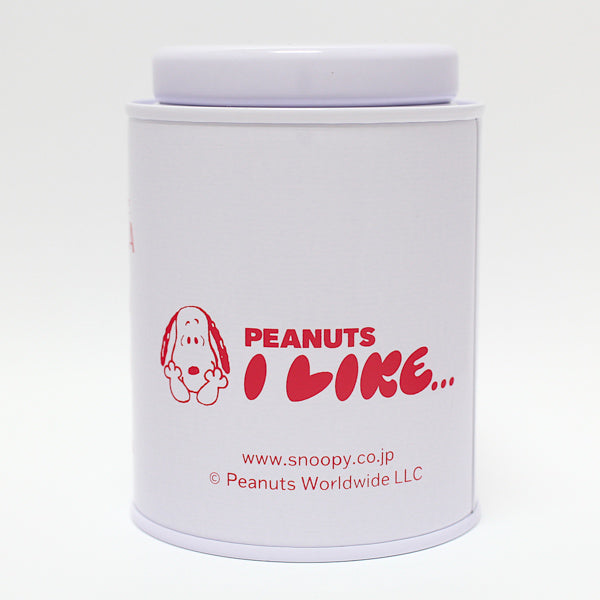 スヌーピー SNOOTEA (スヌーティー)ピーチティー PEANUTS I LIKEデザイン缶