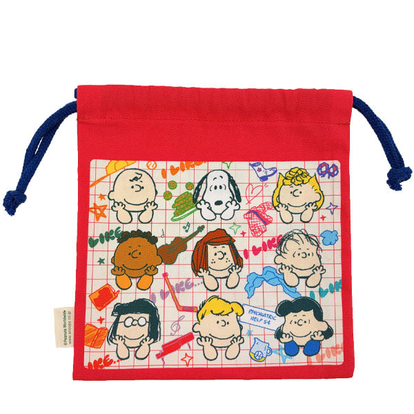 販路限定 スヌーピー 巾着M (PEANUTS I LIKE…)