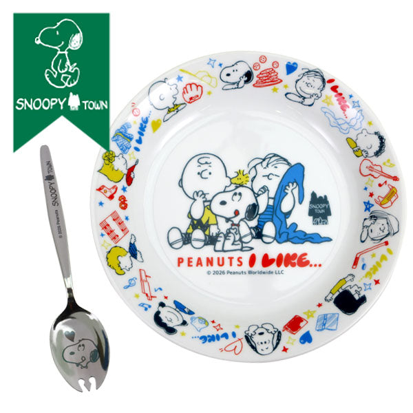 販路限定 スヌーピー オムライスボウル&先割れスプーンセット (PEANUTS I LIKE…)