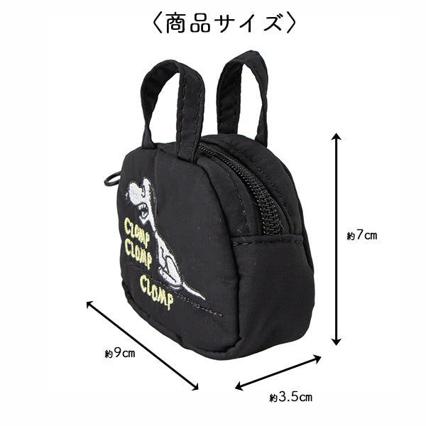 【おかいものSNOOPYオリジナル】バック型ミニポーチ