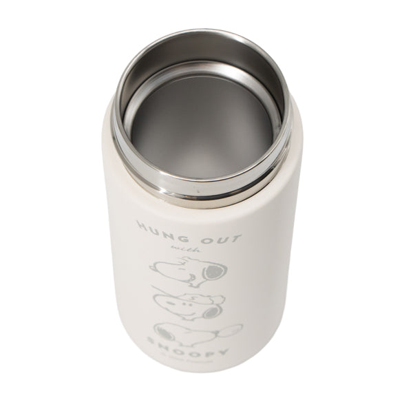 スヌーピー ハンドル付きステンレスボトル 350ml (アウトドアシリーズ)