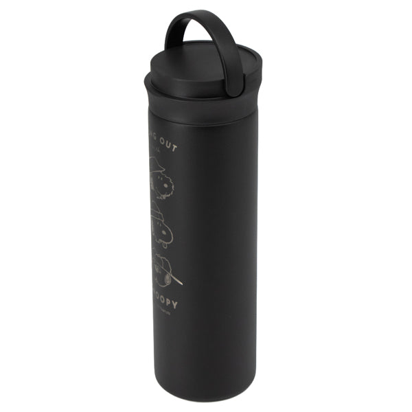 スヌーピー ハンドル付きステンレスボトル 500ml (アウトドアシリーズ)