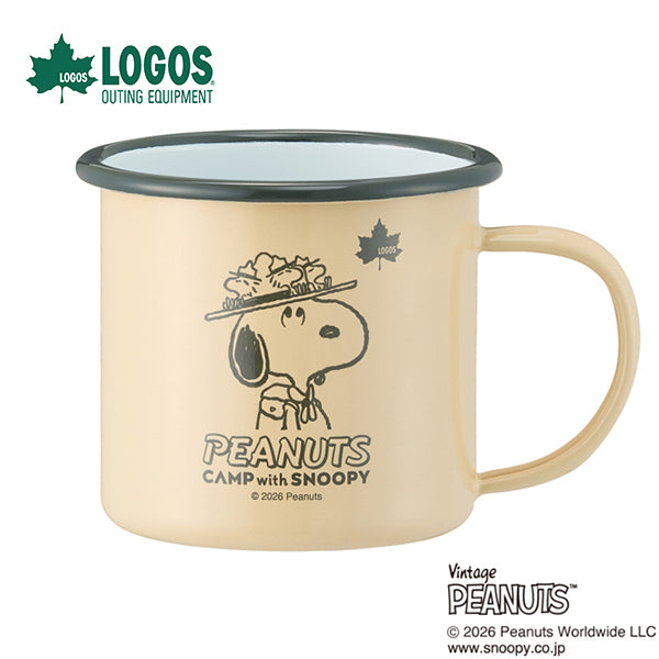 SNOOPY ホーローマグ
