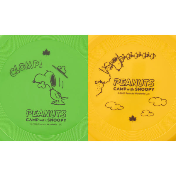 SNOOPY フライングディスク グリーン