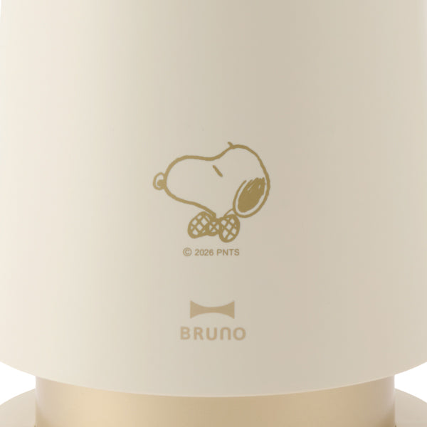 【おかいものSNOOPYオリジナル】BRUNO2L超音波加湿器 SLIM MIST (Plaid bow tie series)