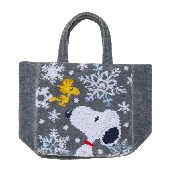 【おかいものSNOOPY限定】※11月6日発売※FEILERマチ付きバッグ(SNOOPY SNOW CRYSTAL WHITE)