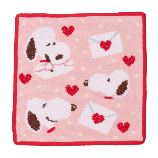 【おかいものSNOOPY限定】※11月6日発売※FEILERハンカチ(SNOOPY LOVE LETTER)
