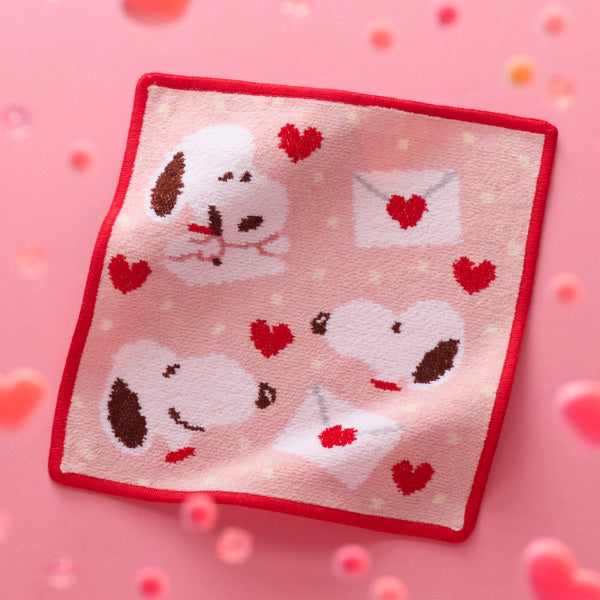 【おかいものSNOOPY限定】※11月6日発売※FEILERハンカチ(SNOOPY LOVE LETTER)