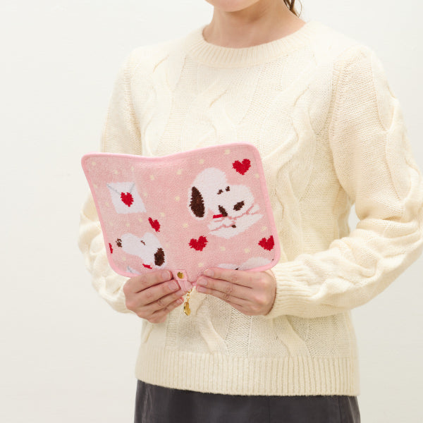 【おかいものSNOOPY限定】※11月6日発売※FEILERマルチケース(SNOOPY LOVE LETTER)