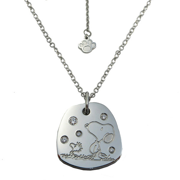 PEANUTS 「phitenモデル」 キラキラストーンの仲良しペンダント