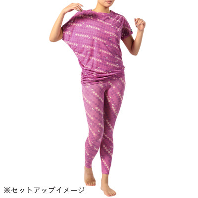 Snoopy Super Tights Checkered Printed タイツ(ピンクキューブ)