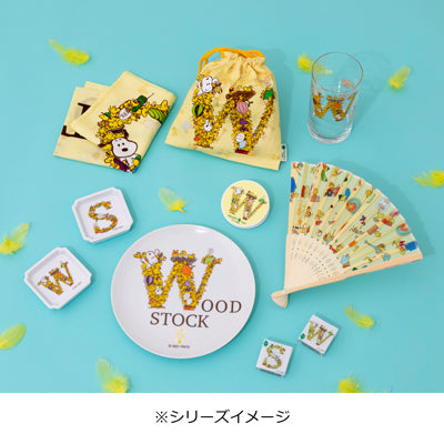 スヌーピー ガラスコップ (WOODSTOCK SMALL SHOP)