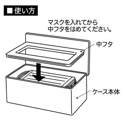 スヌーピー ヒトハコマスクケース