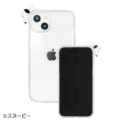 スヌーピー フレーム IIIIfit Clear iPhone13対応ケース