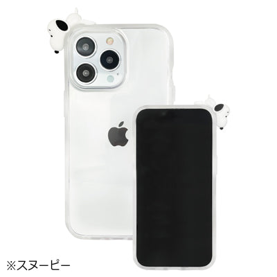 スヌーピー フレーム IIIIfit Clear iPhone13 Pro対応ケース