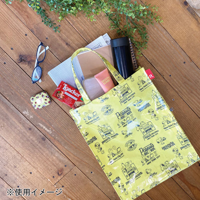 PEANUTS ROOTOTE アーキャトルバッグ ラミネート (Records)