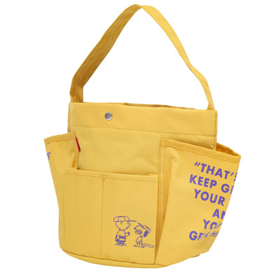 PEANUTS ROOTOTE デリ ポケッツバッグ (オーカー)