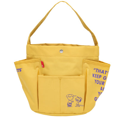 PEANUTS ROOTOTE デリ ポケッツバッグ (オーカー)