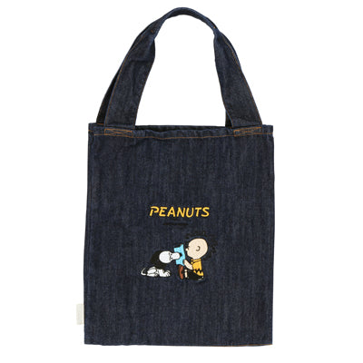 PEANUTS ROOTOTE チューブ デニムバッグ (COMIC)