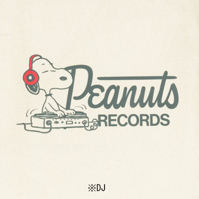 スヌーピー ショルダートート（PEANUTS RECORDS）