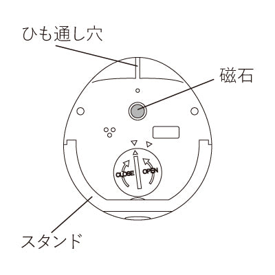 スヌーピー 時計付防水タイマー (グリーン)