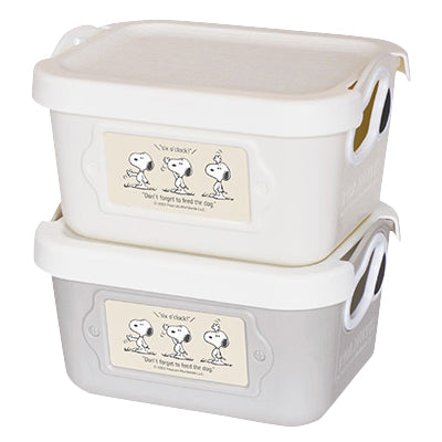 スヌーピー フタ付きミニやわらかバケツSQ1 2個セット