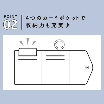 スヌーピー スマートカードケース