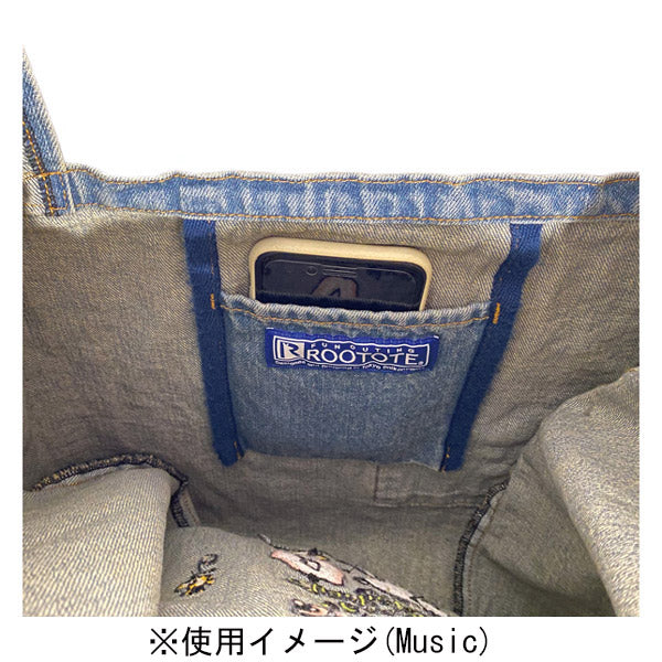 PEANUTS ROOTOTE ルーショッパー デニムバッグ (TV)