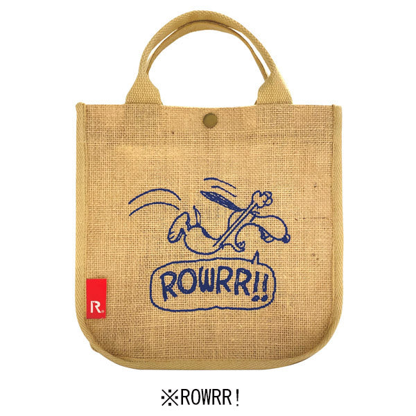 PEANUTS ROOTOTE スクエアトートバッグ (ジュート)