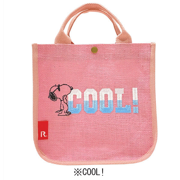 PEANUTS ROOTOTE スクエアトートバッグ (ジュート)