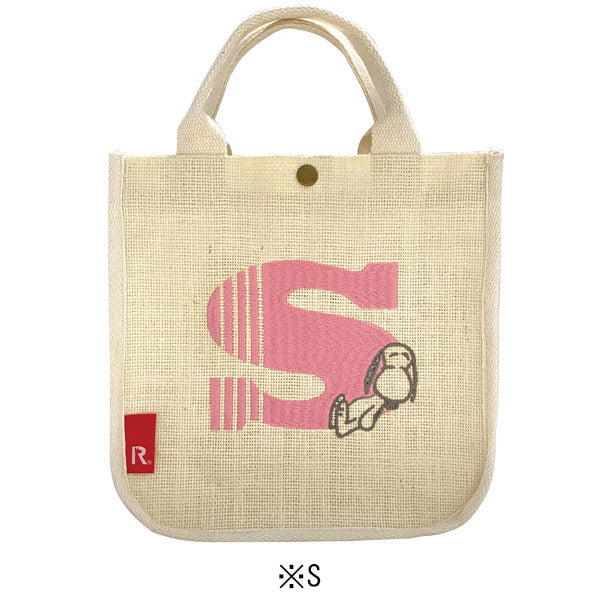 PEANUTS ROOTOTE スクエアトートバッグ (ジュート)