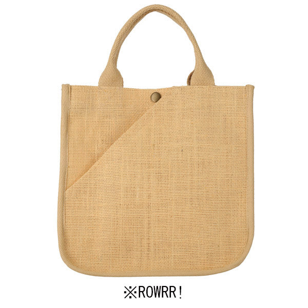 PEANUTS ROOTOTE スクエアトートバッグ (ジュート)