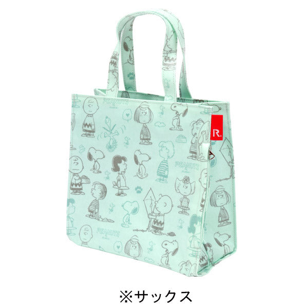 PEANUTS ROOTOTE スクエアバッグ ラミネート