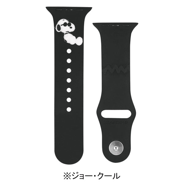 スヌーピー Apple Watch 41/40/38mm 対応 シリコンバンド