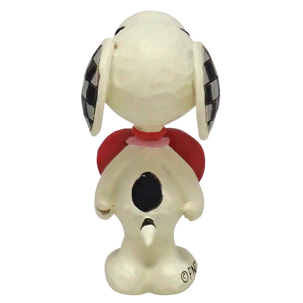 PEANUTS JIM SHORE ミニフィギュア　Snoopy Heart Sign