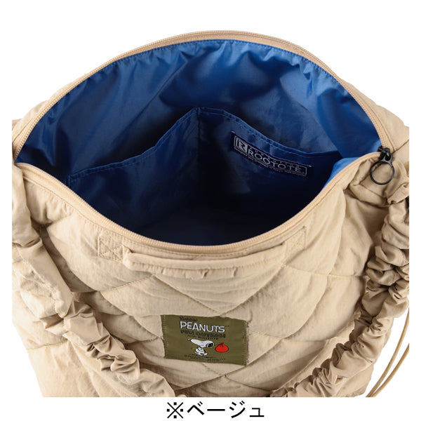 PEANUTS ROOTOTE ミディアム 2way バッグ (キルト)