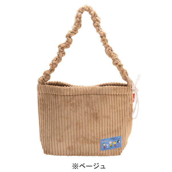 PEANUTS ROOTOTE ミディアムバッグ (コーデュロイ)