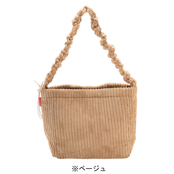 PEANUTS ROOTOTE ミディアムバッグ (コーデュロイ)