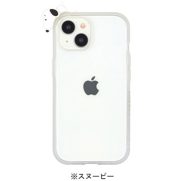 スヌーピー フレーム IIIIfit Clear iPhone15 / 14 / 13 対応 ケース