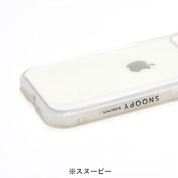 スヌーピー フレーム IIIIfit Clear iPhone15 / 14 / 13 対応 ケース